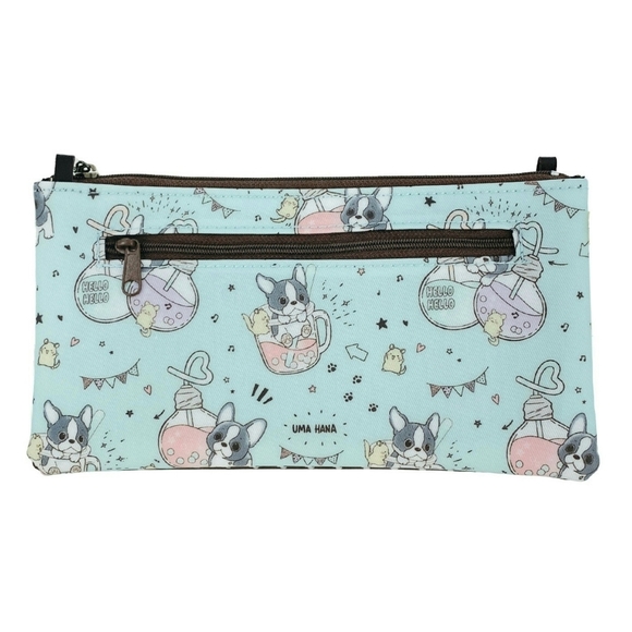 Waterproof Boba Frenchie Rectangular Crossbody Purse - Picture 2 of 10